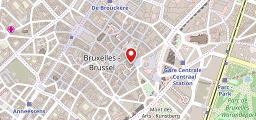 Panos City Brussel (Grasmarkt) sur la carte