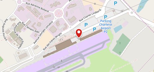 Panos Aéroport Charleroi sur la carte