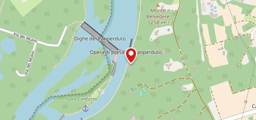 Panperduto sur la carte