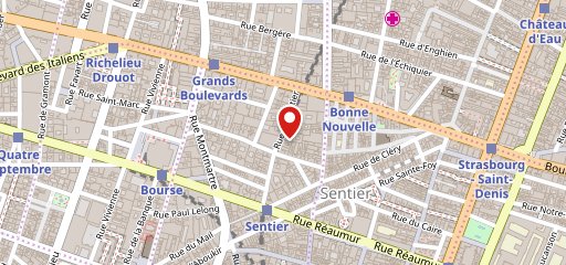 Restaurant Pantagruel Paris sur la carte