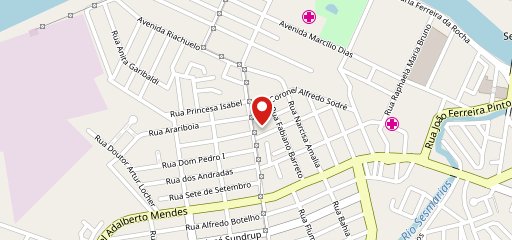 Pão Quente Padaria e Restaurante no mapa