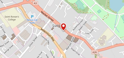 Paolo's Pizza Lurgan on map