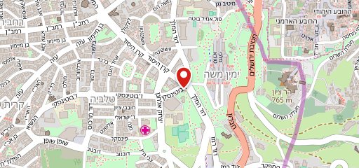 פיצה פאפא ג'ונס - פיצה בירושלים sur la carte