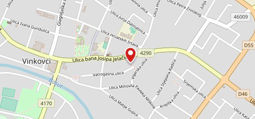 caffe bar Papagaj sulla mappa