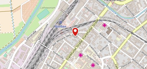 Paprica Bar Gießen sur la carte