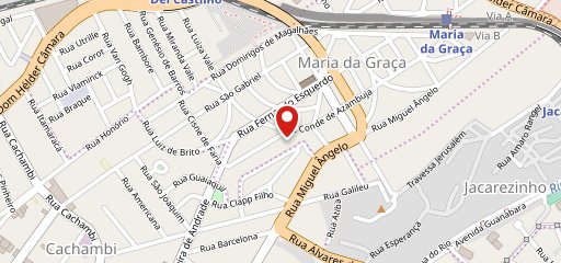 Para Aí Bar no mapa