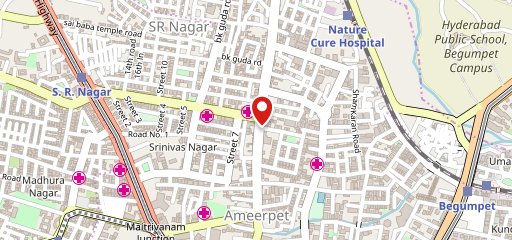 Paradise Biryani SR Nagar on map