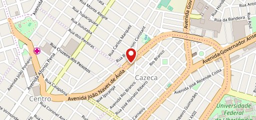 Paraíba Lanches - Centro no mapa