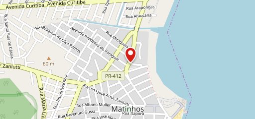 Restaurante Paraíso no mapa