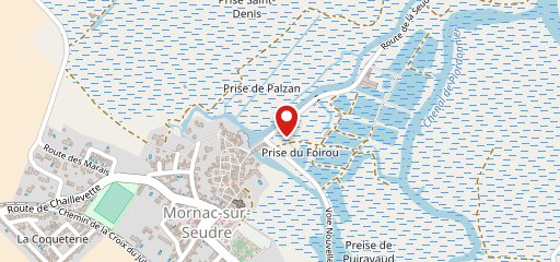 Le Parc des Graves sur la carte