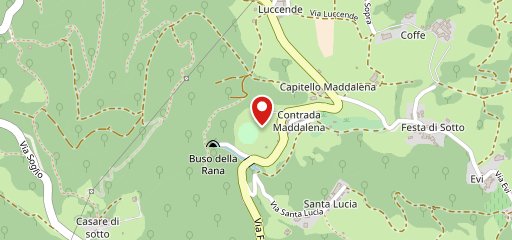 Parco del Buso della Rana sulla mappa