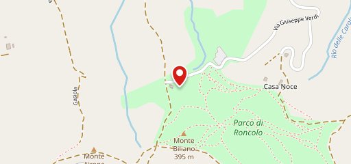 Parco Di Roncolo - volare sulla mappa