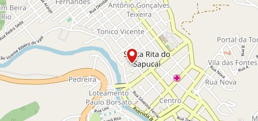 Pardal Lanches no mapa