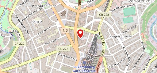 Park Inn by Radisson Luxembourg City sur la carte