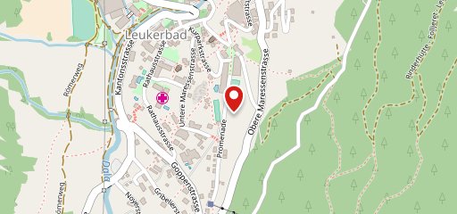 Hotel Restaurant Quellenhof Leukerbad sur la carte