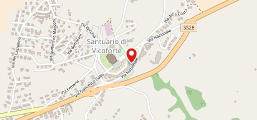 RISTORANTE PIZZERIA PARLAPA' sulla mappa