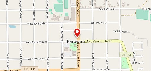 Parowan Cafe on map