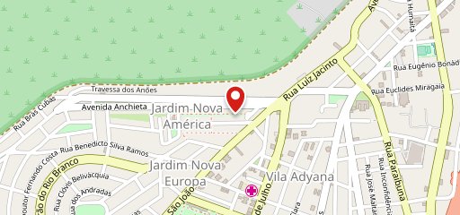 Parrilla Del Capital no mapa