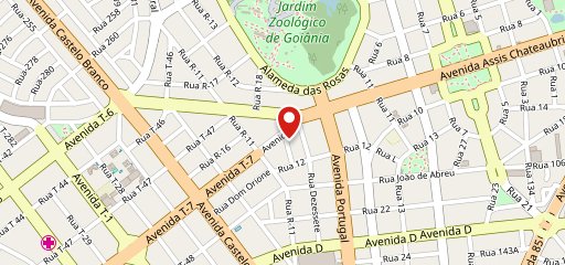 Parrilla Los Libres no mapa