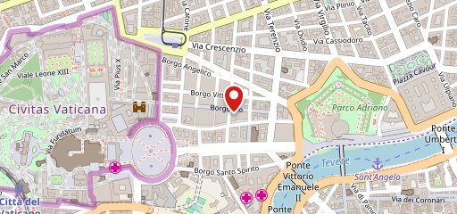 Passpartout Ristorante, Roma - Borgo Pio, 50 sulla mappa