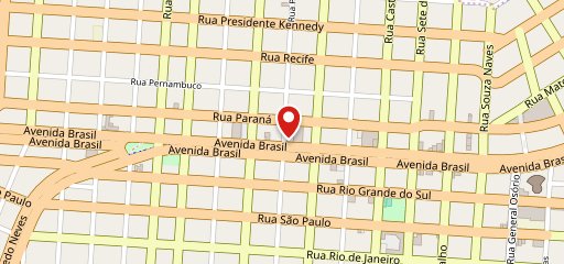 Rede Pastel e Cia Cascavel no mapa