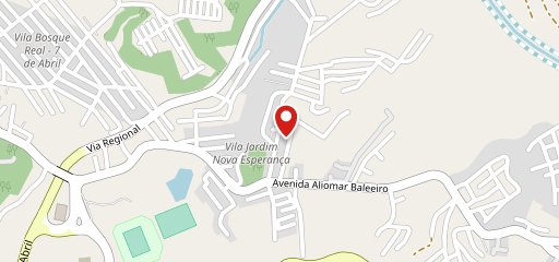 Pastelaria E Lanchonete Aliança no mapa