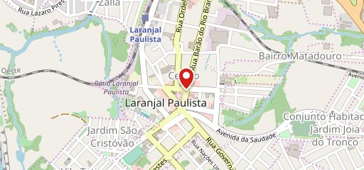 Pastelaria Laranjal no mapa