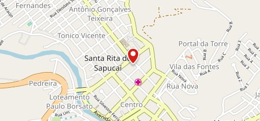 Pastelaria Santa Rita no mapa