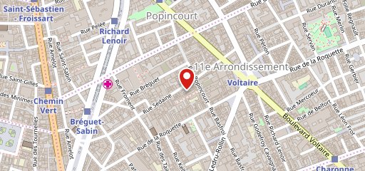 Pastel's Paris sur la carte