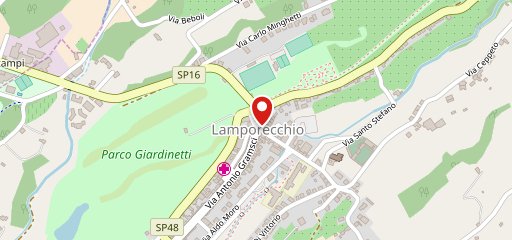 Pasticceria Carli Lamporecchio sulla mappa