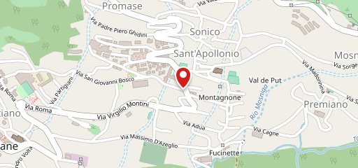 pasticceria dell'asino sulla mappa