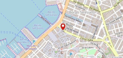 Pasticceria Maritani Trieste sulla mappa