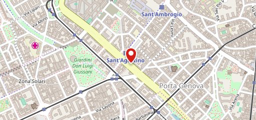 Pasticceria Martesana Milano Sant'Agostino sulla mappa