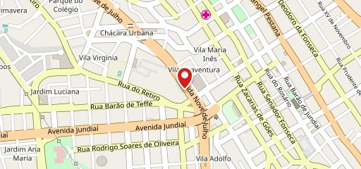 Pastifício Coleti Jundiaí SP no mapa