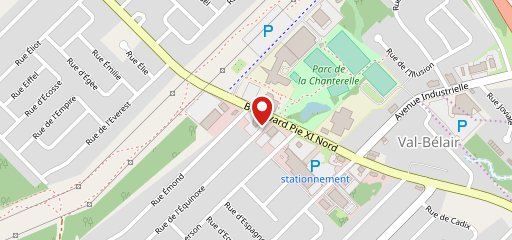 Restaurant Patates Plus sur la carte