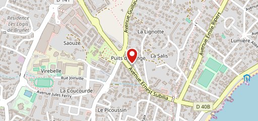 PAUL LA CIOTAT Avenue Ernest Subilia sur la carte