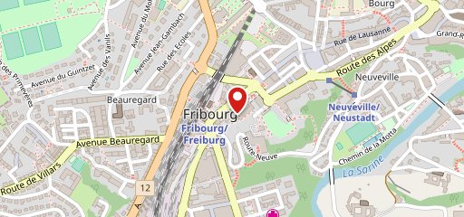 Pause-Café Fribourg sulla mappa