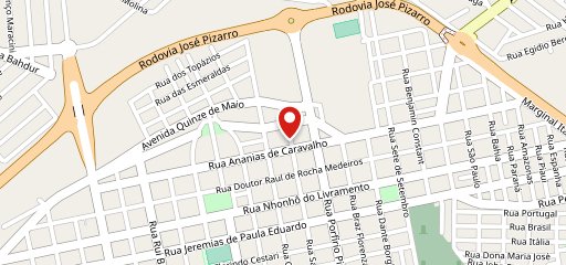 Pavilhão Menina Izildinha no mapa