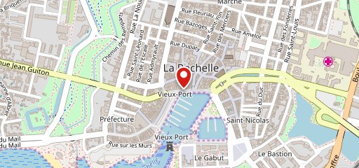 Restaurant Pazza Notté La Rochelle sur la carte