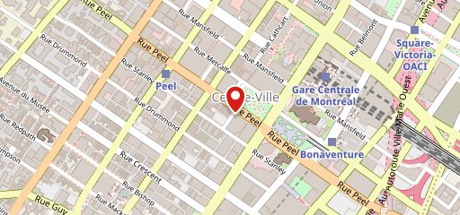 Peel Pub - Sports Bar/Bar Sportif sur la carte