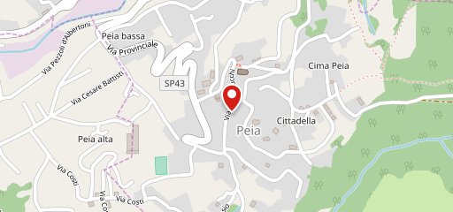 Peia Bar Dony sulla mappa