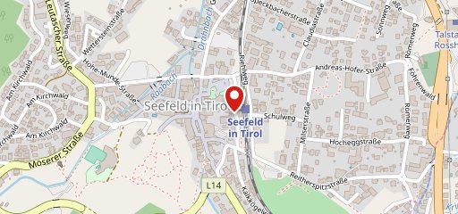 Kaffeehaus Viktor Seefeld sur la carte