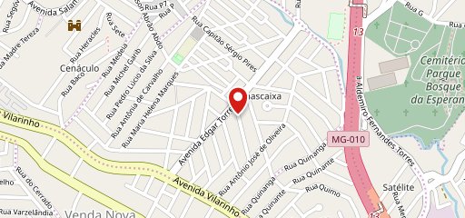 Pizzaria e Lanchonete Peixes Burguer no mapa