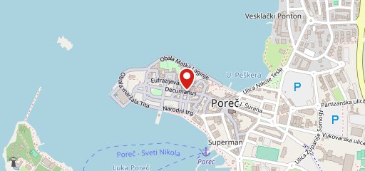 Pekara ROBI Poreč sulla mappa