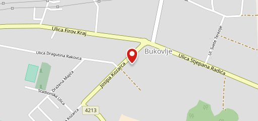 Bakery bukovlje sulla mappa