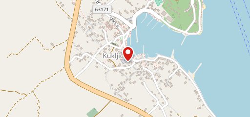 Pekara Kukljica sur la carte