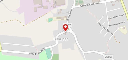 Pekarnica Petra sulla mappa