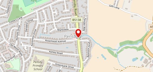 Pensby Fish Bar on map