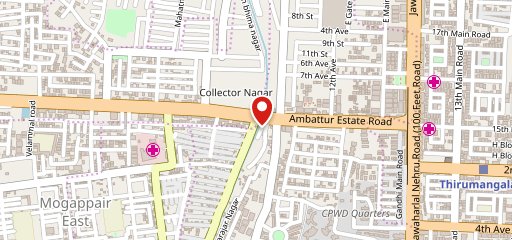 PERAMBUR SRI SRINIVASA Sweets & Snacks (Ps4) - Thirumangalam on map