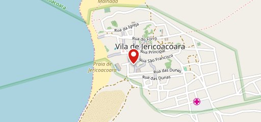 Pescador Jeri no mapa